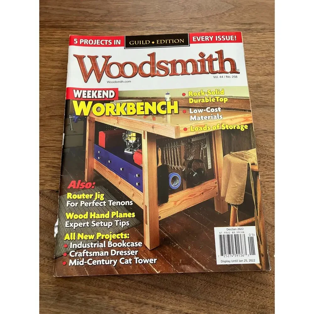 Lot of 5 Woodsmith Magazines‎ | Woodworking Plans, DIY Projects, Shop Guides